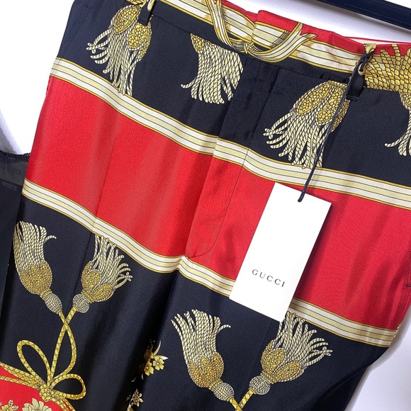 Gucci Women’s Loose Intrigue Pants SIZE 38 NWT - Picture 4 of 12